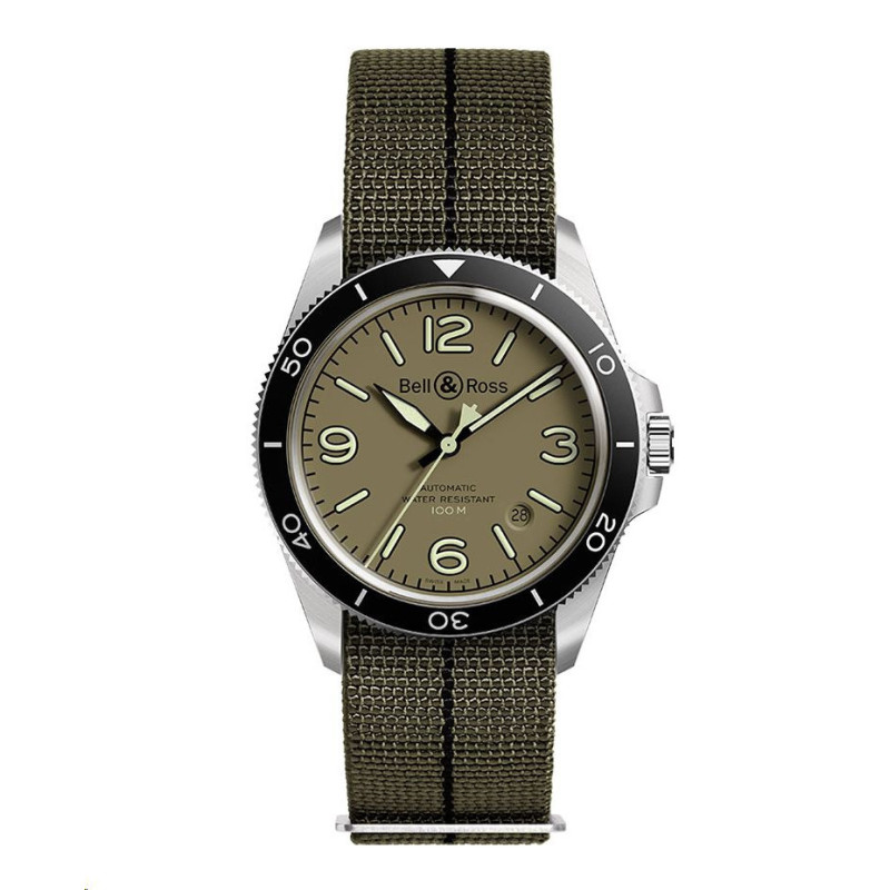 BR V2-92 Military Green 41 mm Automatique