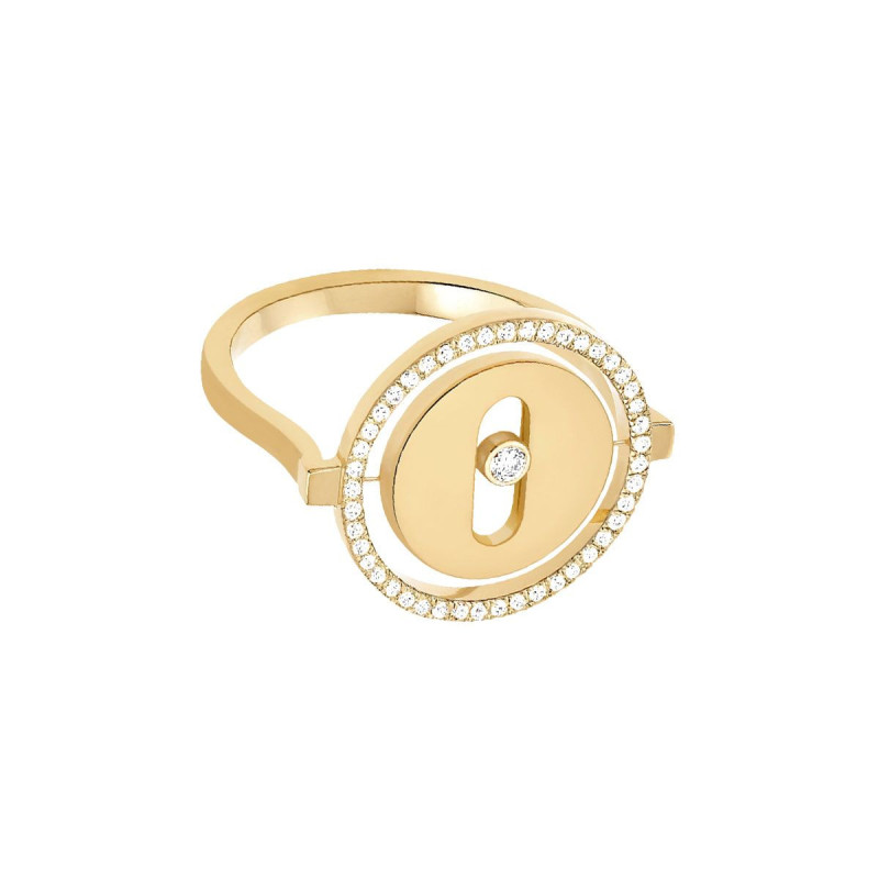 Bague Lucky Move PM Or jaune Diamants