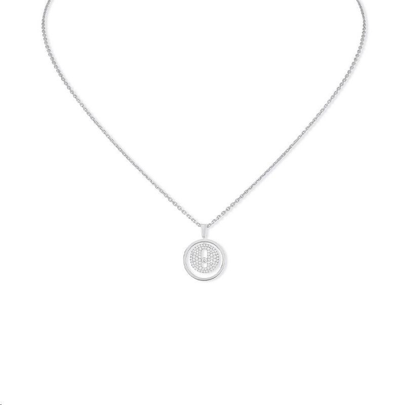 Collier Lucky Move PM Or blanc Diamants blancs