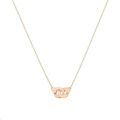 Collier Menottes Or rose
