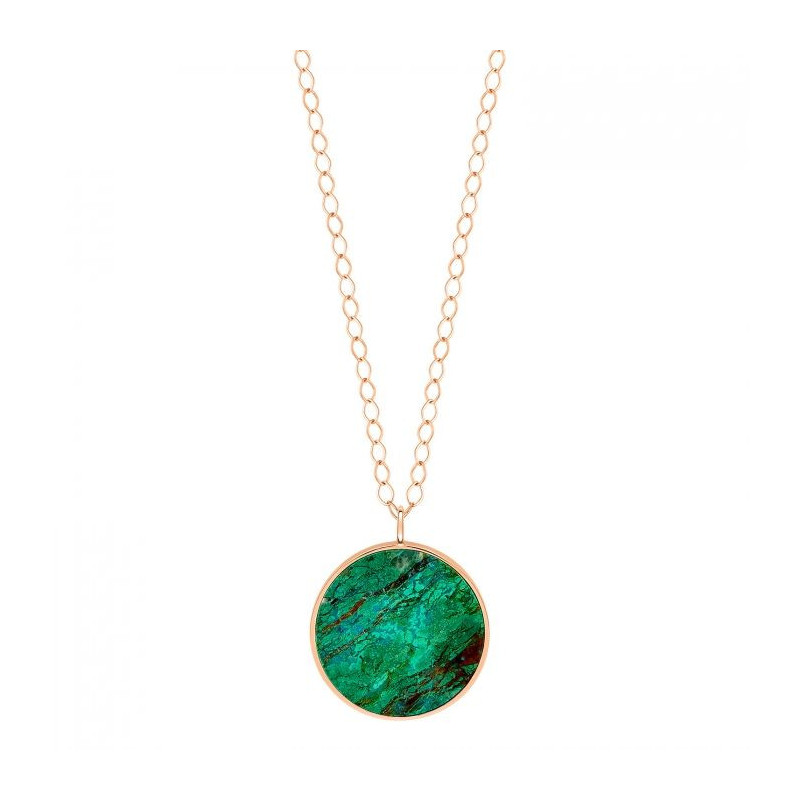 Collier Jumbo Ever Or Rose Chrysocolle