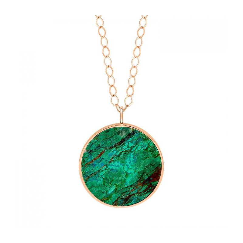 Collier Jumbo Ever Or Rose Chrysocolle